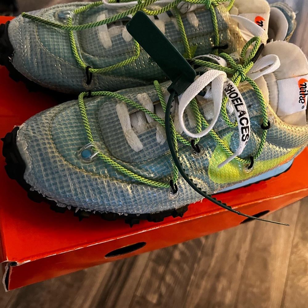 Off-White x Wmns Waffle Racer “Vivid Sky” - Picture 2 of 16